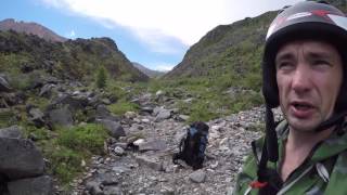 the Average Irkut river Ridge Munku-Sardyk, Mongolia, Eastern Sayan