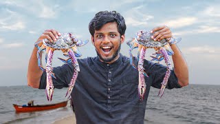 SEA CRAB Sukka | ಮಂಗಳೂರು ಶೈಲಿ ಏಡಿ ಸುಕ್ಕ | Big Crab Curry | Mangalore Style @Uchilskitchen