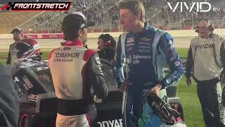 Ryan Blaney, Ross Chastain Discuss Carson Hocevar's Aggressive Driving With Him After Atlanta