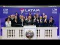 LATAM Airlines Group S.A. (NYSE: LTM) Rings The Opening Bell®