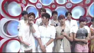 120520 Inkigayo Infinite With The MC cut