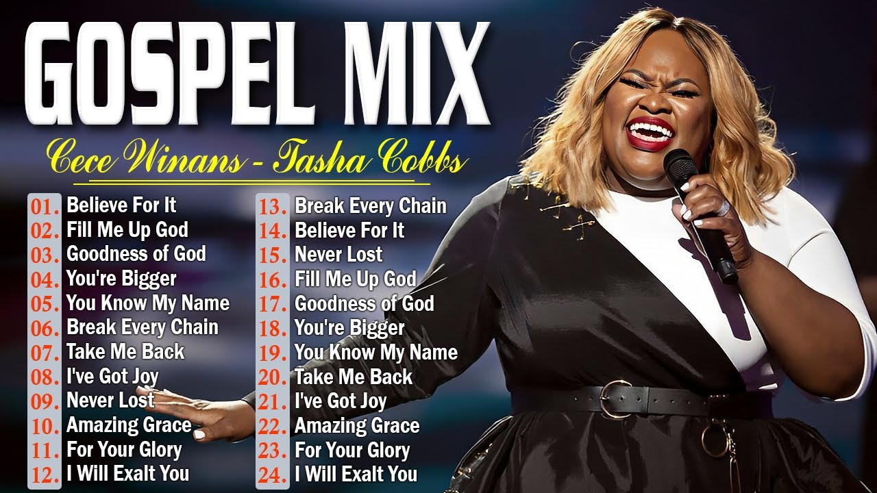 CECE WINANS, TASHA COBBS || Top Old School Gospel Songs Black - Best ...