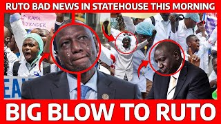 BIG BLOW to RUTO at STATEHOUSE as DOCTORS STRIKE over (SHA) this WEEK, RUTO in TROUBLE NOW!