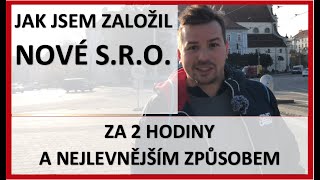 JAK ZALOŽIT SRÓčko záznam z Praxe!