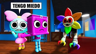 le ayudo a ganar SU PRIMERA PARTIDA a mi hermana | Dandy's World Roblox