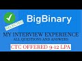 BigBinary Interview Experience | BigBinary Interview Process | Tips to Crack the BigBinary Interview