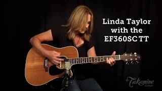 La guitare Takamine EF360SCTT de Linda Taylor (vidéo de la boite noire)