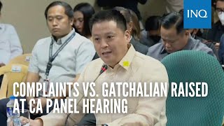 Complaints vs. Gatchalian raised at CA panel hearing