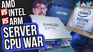 AMD vs Intel vs ARM:  The Server CPU War?