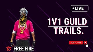 CHARAN PRO GAMING | 1V1 OR 1V2 KOTTU GUILD ENTRY PATTU | FREE FIRE LIVE IN TELUGU | NEW GUILD |