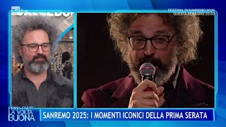 Simone Cristicchi, la risposta a Selvaggia Lucarelli - La Volta Buona 12/02/2025