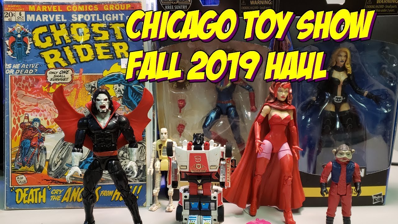 Chicago Toy Show 2019 Comic Toy Haul Youtube