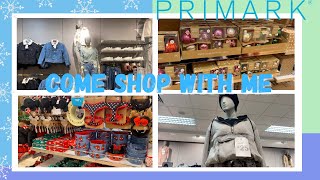 PRIMARK COME SHOP WITH ME WINTER CHRISTMAS 2021 WHATS NEW IN PRIMARK DECEMBER VLOGMAS DAY 14