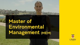 Master Of Environmental Management (MEM)