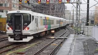 E257系2000番台 武田菱塗装 NA-06編成 at入場 @高崎