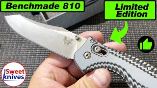 Benchmade 810 Contego Limited Edition Knife Review by Sweetknives