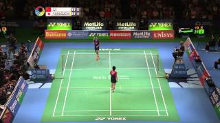 Yonex Japan Open 2015 | Badminton QF M3-WS | Li Xuerui vs Akane Yamaguchi