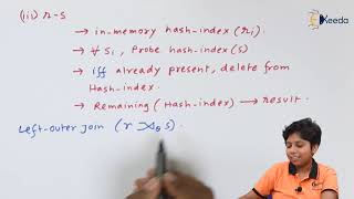 Set Operations - Query Processing and Optimization - Database Management System
