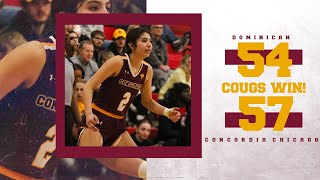 CUC Women's Basketball vs Dominican Highlights