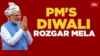PM Modi To Inaugurate Rozgar Mela Today | Mega Recruitment Drive Begins