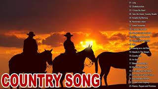 John Denver, George Stait,Kenny Rogers, Alan Jackson-Greatest Hits - Best Male Country Songs 80s 90s