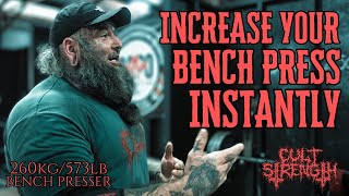 INCREASE YOUR BENCH PRESS INSTANTLY!