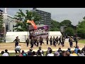 2015黒崎よさこい祭り 島根県立大学よさこい 橙蘭