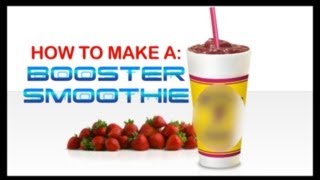 HOW TO: MAKE A BOOSTER JUICE SMOOTHIE (FOR 50 cents or LESS in 5 MIN or LESS!)