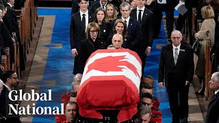 Global National: March 23, 2024 | Canadians bid farewell to Brian Mulroney in powerful service