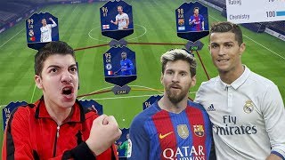 فيفا18 ميسي و رونالدو زرق بنفس الفريق ...!!! عندما يجتمع الاساطير 🔥🔥...!!! / FIFA18