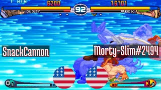 FT5 @sfiii2: SnackCannon (US) vs Morty-Slim#2494 (US) [SF III 2nd Impact sfiii sf3 Fightcade] May 8