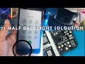 How to Solve 7+ Half Backlight with Jumper by MRA Academy  || iPhone repair || MRA ACADEMY ||