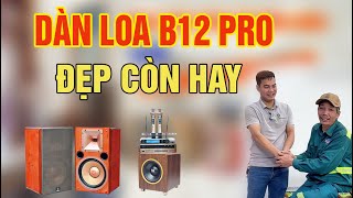 Thêm 1 Mẫu Loa Full Bán cực Chạy Anh Tuấn (Hải Dương) sắm ngay dàn karaoke loa B12pro cực đẹp