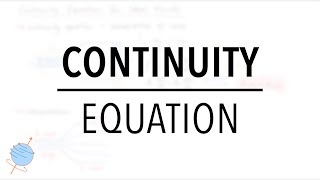 Continuity Equation for Ideal Fluids | Fluid Mechanics