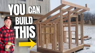 DIY Modern Shed Build | Basic steps for any size shed, playhouse, backyard office