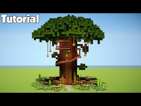 How To Build Jesse&amp;#039;s Treehouse In Minecraft