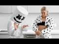 cooking with marshmello how to make friends cookies feat. anne marie