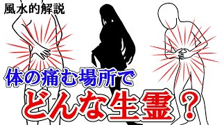 【生き霊】体の場所でどんな生霊か分かる！自分の念で体が痛い。金運、爆下がりの原因を発見！風水解説。