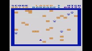 Atari 8-bit:- Laser Barrage (BASIC game)