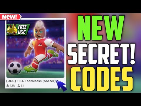 FIFA FOOTBLOCKS (UGC) New Codes 2023!!  ROBLOX *SECRET* CODES [SOCCER]