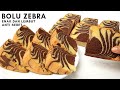 Cara Membuat Kue Bolu Zebra Enak Dan Lembut Anti Seret