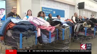 Over $10,000 in donations prompt shopping spree to ‘clothes the gap’ for Sioux City students need...