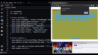 Collision detection and The score: Game Development Phaser - 2D Games.