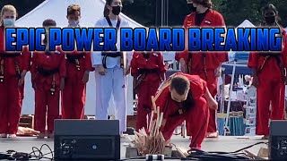 Power Board Breaking At Westwood Day 2021 #shorts #martialarts #taekwondo