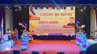 Rajasthan Yuva Mahotsav 2023 Udaipur 💯🥳 Rajasthani Classical dance