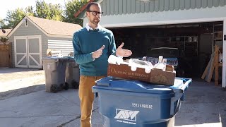 Top five things NOT to put in the blue recycling cart