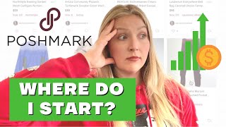 How to LIST & MAKE MONEY on Poshmark for Beginners | Poshmark 101 Series | Part 1/4