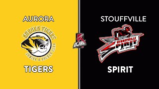 OJHL Highlights | Aurora Tigers VS Stouffville Spirit | December 12, 2024