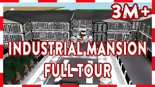 2 1 Million Quebec Industrial Mansion Tour Roblox Bloxburg - roblox gameplay welcome to bloxburg my million dollar house