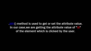 Load inline content using JQuery | Lets code app